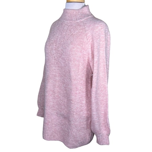 Lauren Conrad Pink Soft Wool Blend Sweater Medium NWT - Picture 10 of 16
